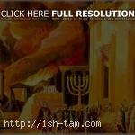 Beit HaMikdash burning - Destruction of the Temple